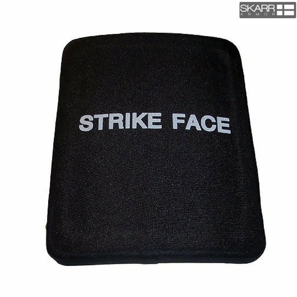 Skarr Armor® Ceramic NIJ III rifle plate 8" x 10" SCP-02 - Tactical & Duty Gear